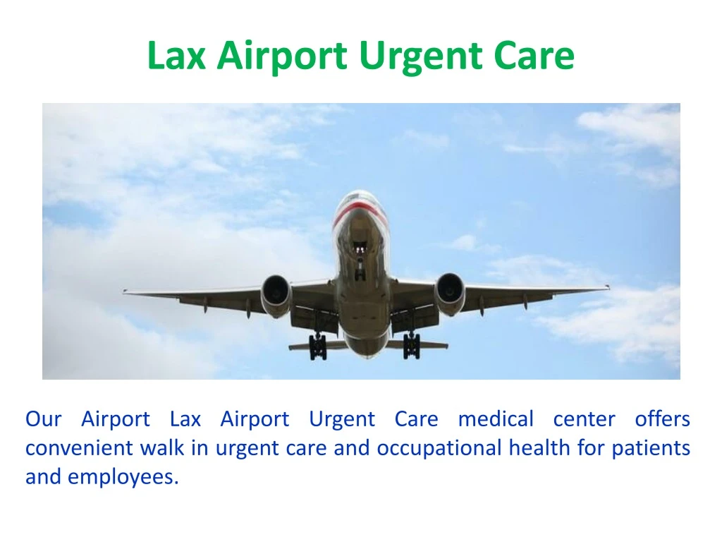lax airport urgent care