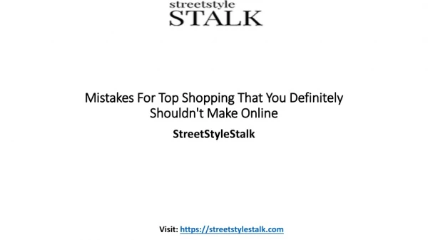 Mistakes For Top Shopping That You Definitely Shouldn't Make Online