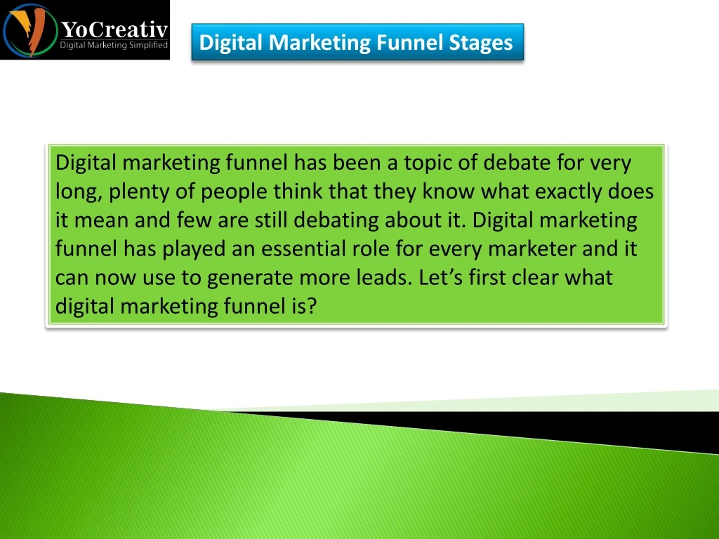 digital marketing funnel stages