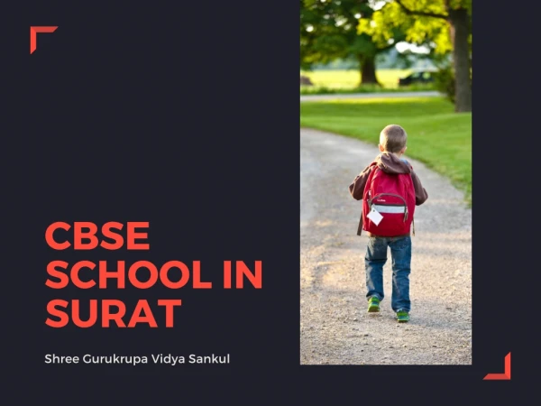 Best CBSE School In Surat | Gurukrupa School