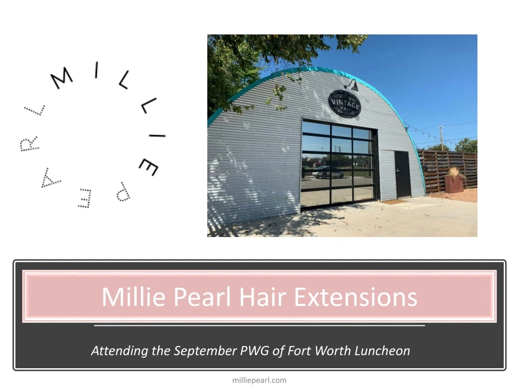 millie pearl hair extensions