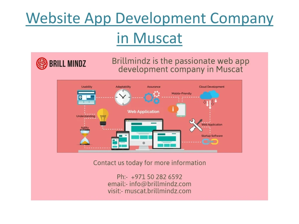 website app development company in muscat