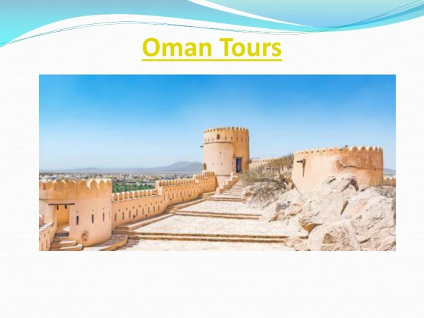 Oman tours and travel packages