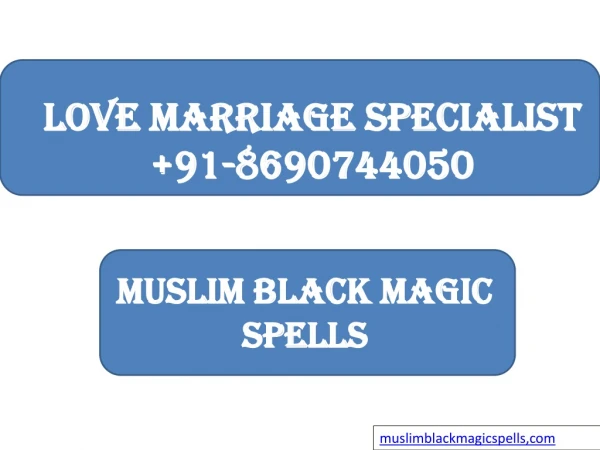 Black Magic Specialist