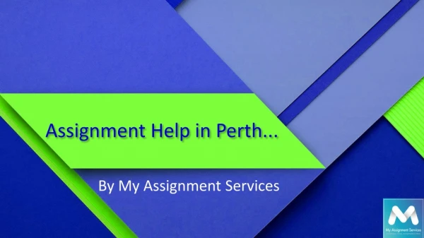 Assignment Help in Perth
