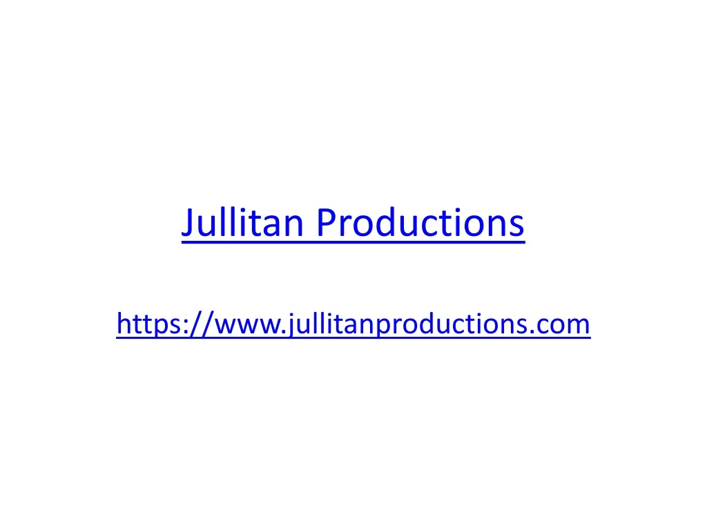 jullitan productions