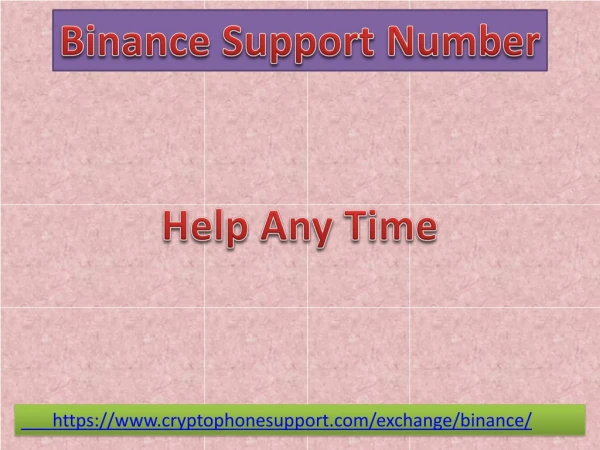 https www cryptophonesupport com exchange binance