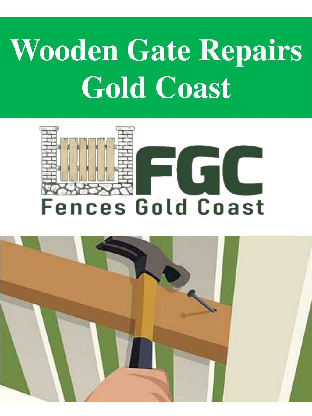 wooden gate repairs gold coast
