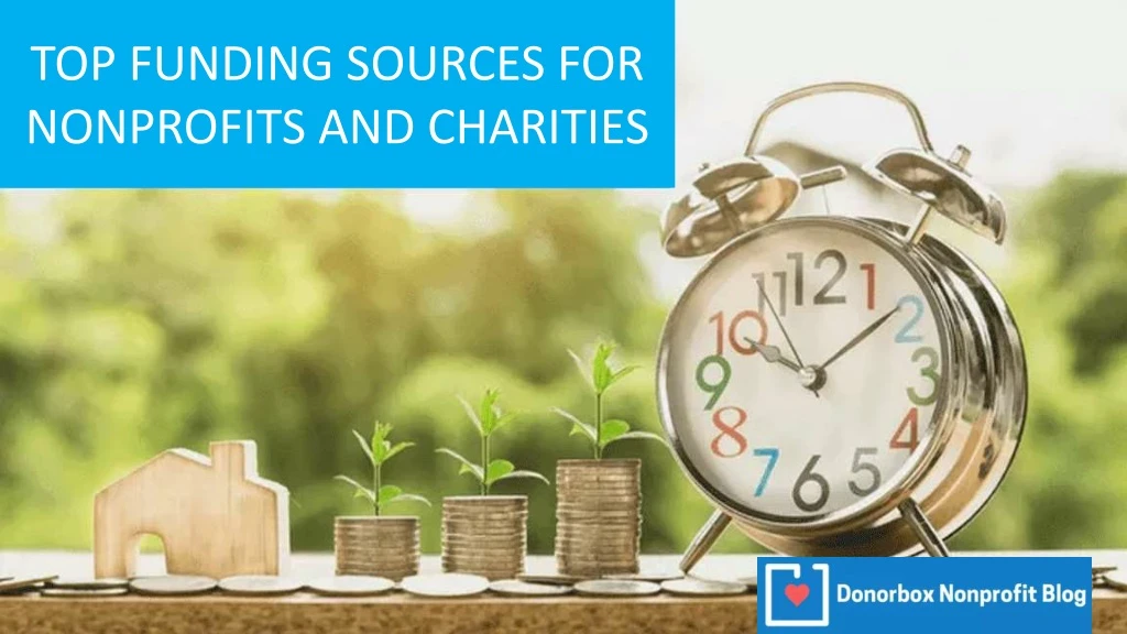 top funding sources for nonprofits and charities