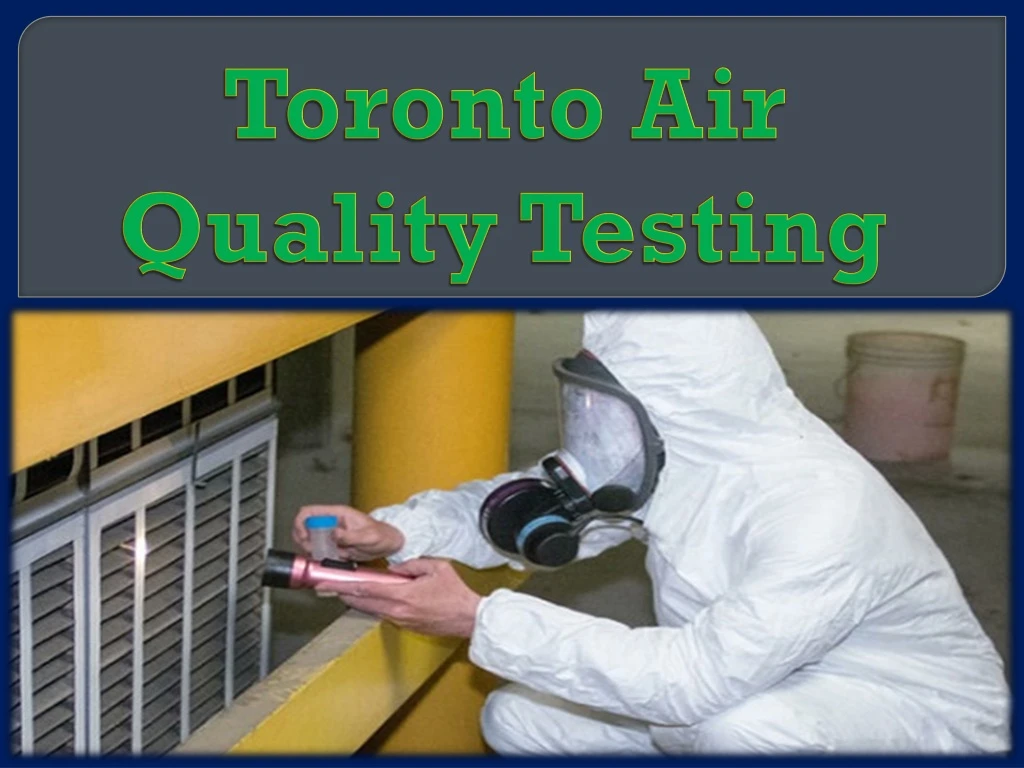 toronto air quality testing