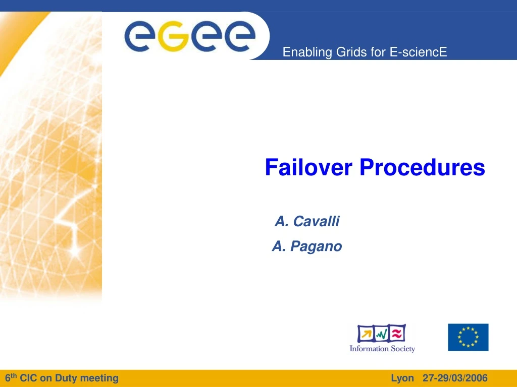 failover procedures