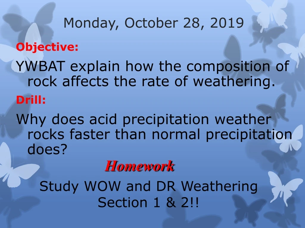 monday october 28 2019