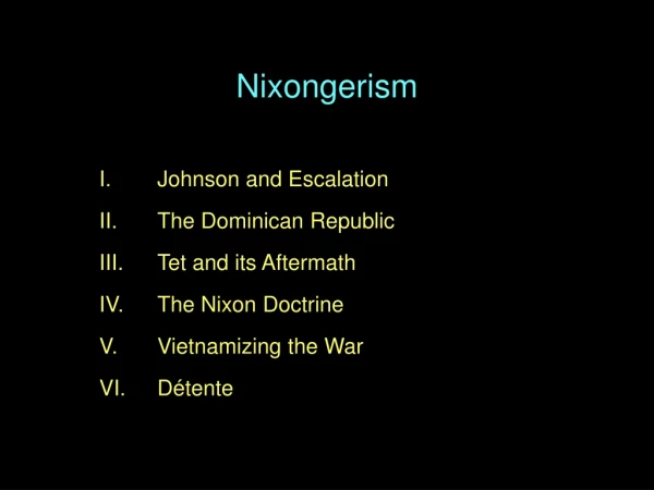 Nixongerism