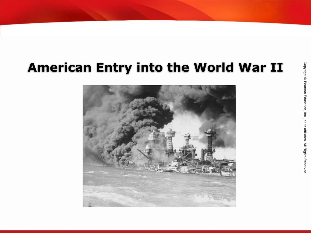 american entry into the world war ii