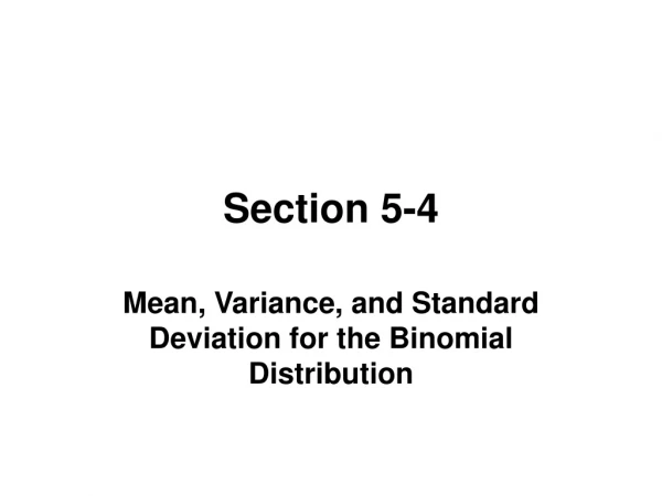 Section 5-4