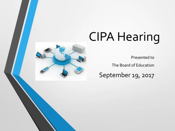 CIPA Hearing