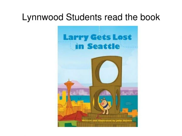 Lynnwood Students read the book