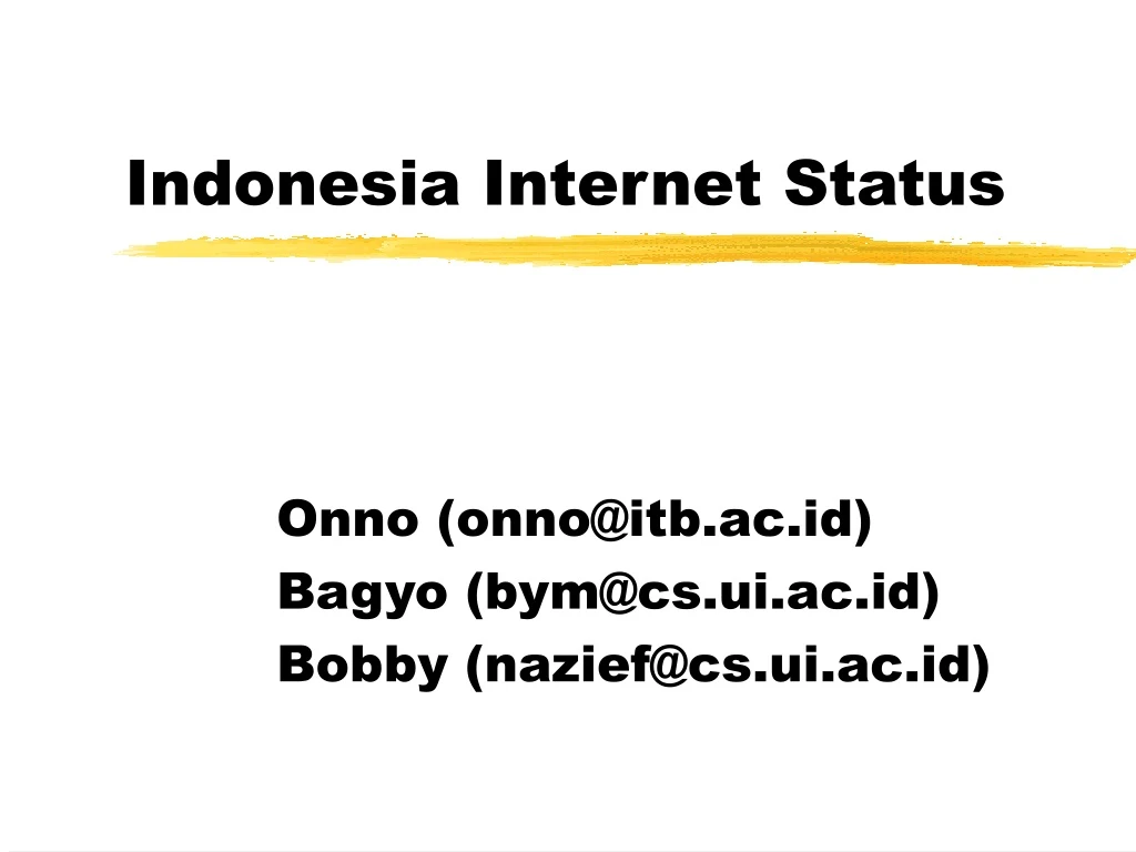 indonesia internet status