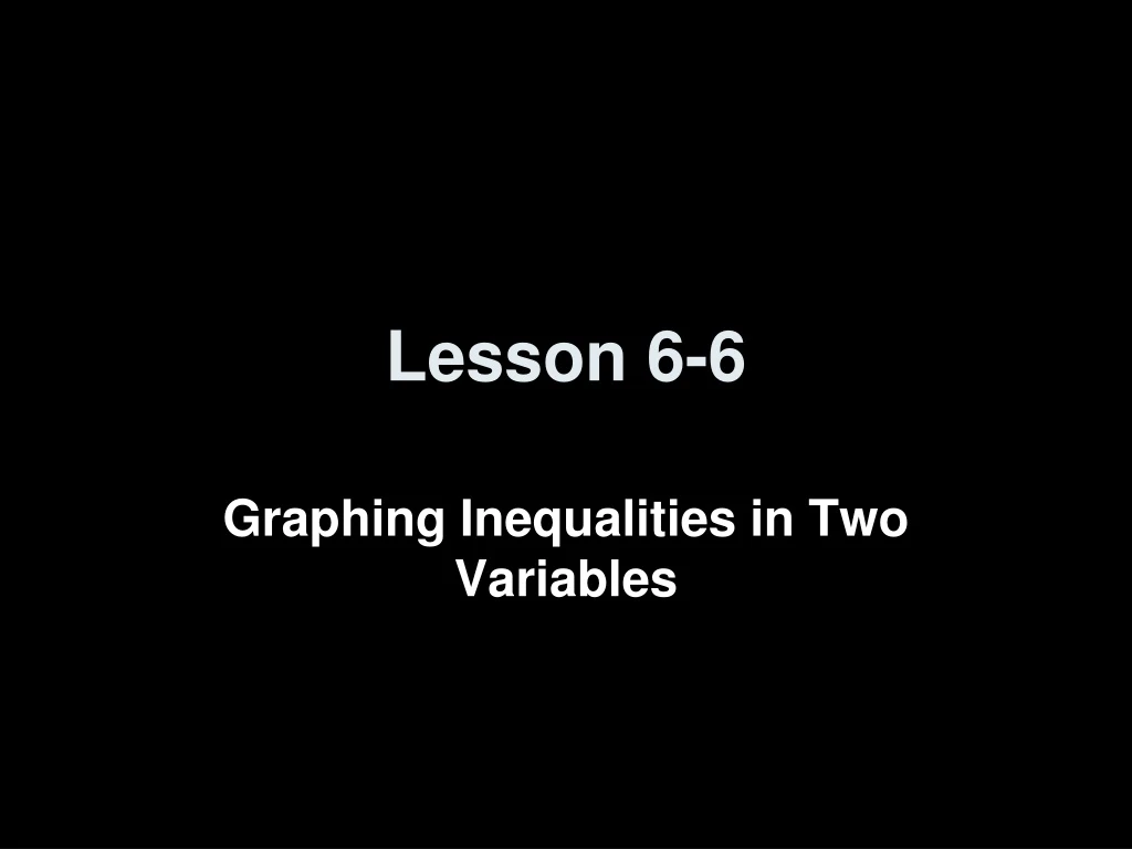 lesson 6 6