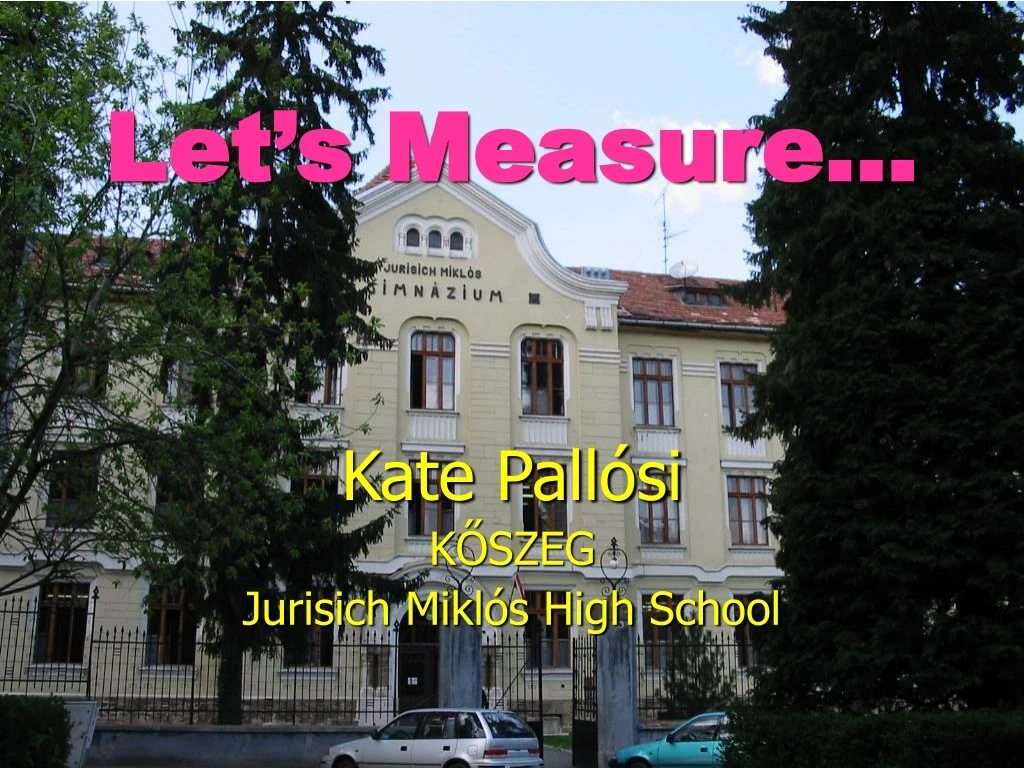 let s measure