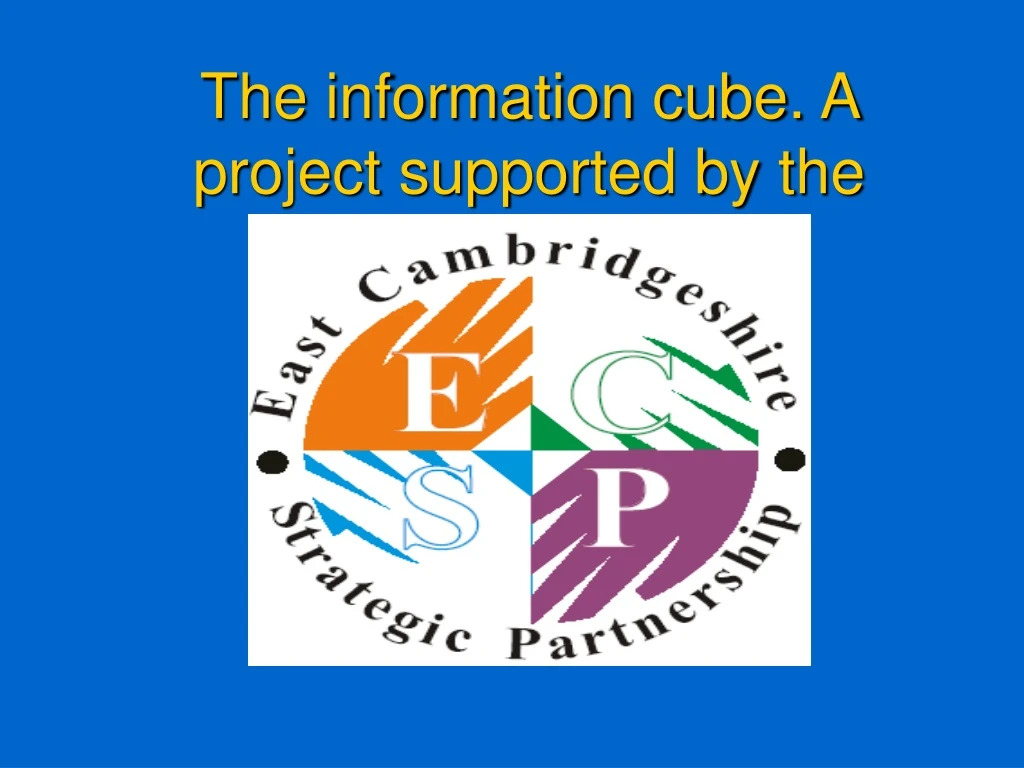 the information cube a project supported by the