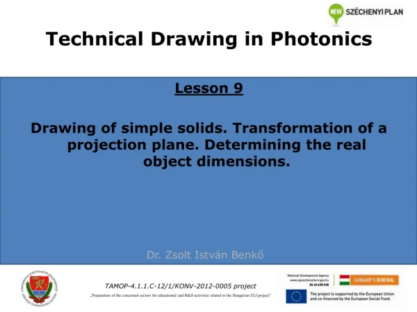 Technical Drawing in Photonics Lesson 9