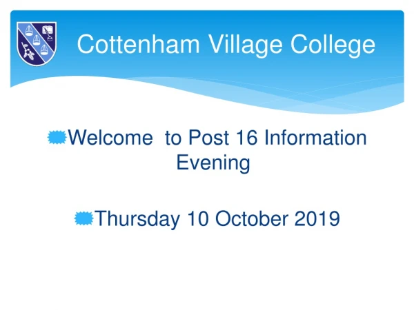 Cottenham Village College