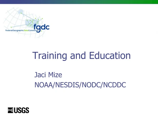 Training and Education