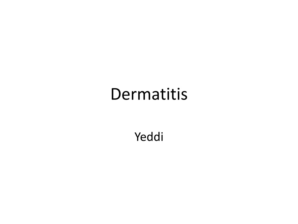 dermatitis