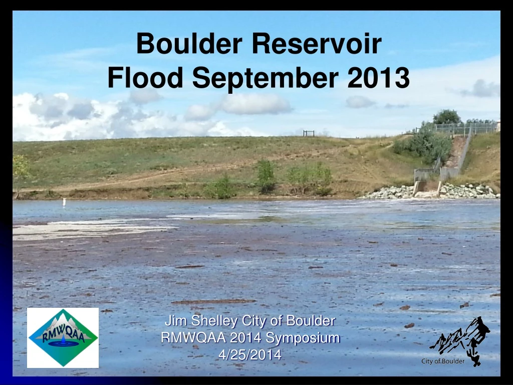 boulder reservoir flood september 2013