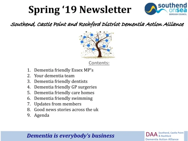 Spring ‘19 Newsletter