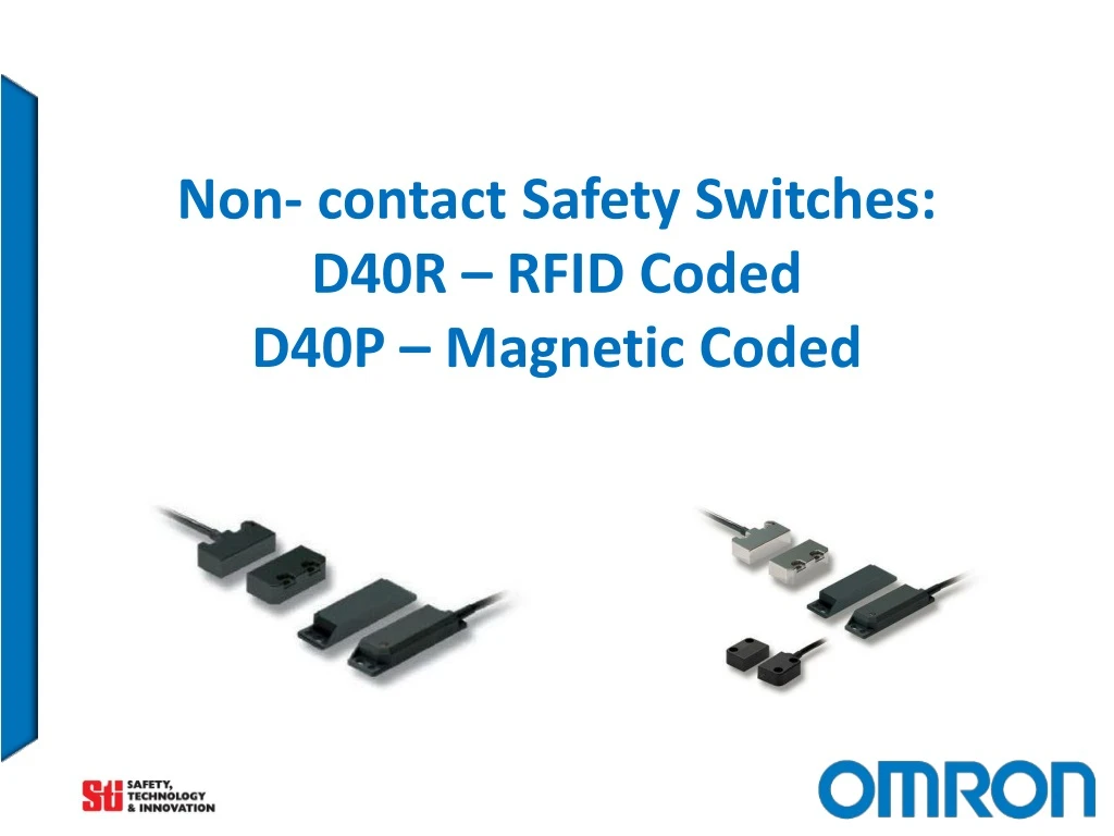 non contact safety switches d40r rfid coded d40p magnetic coded