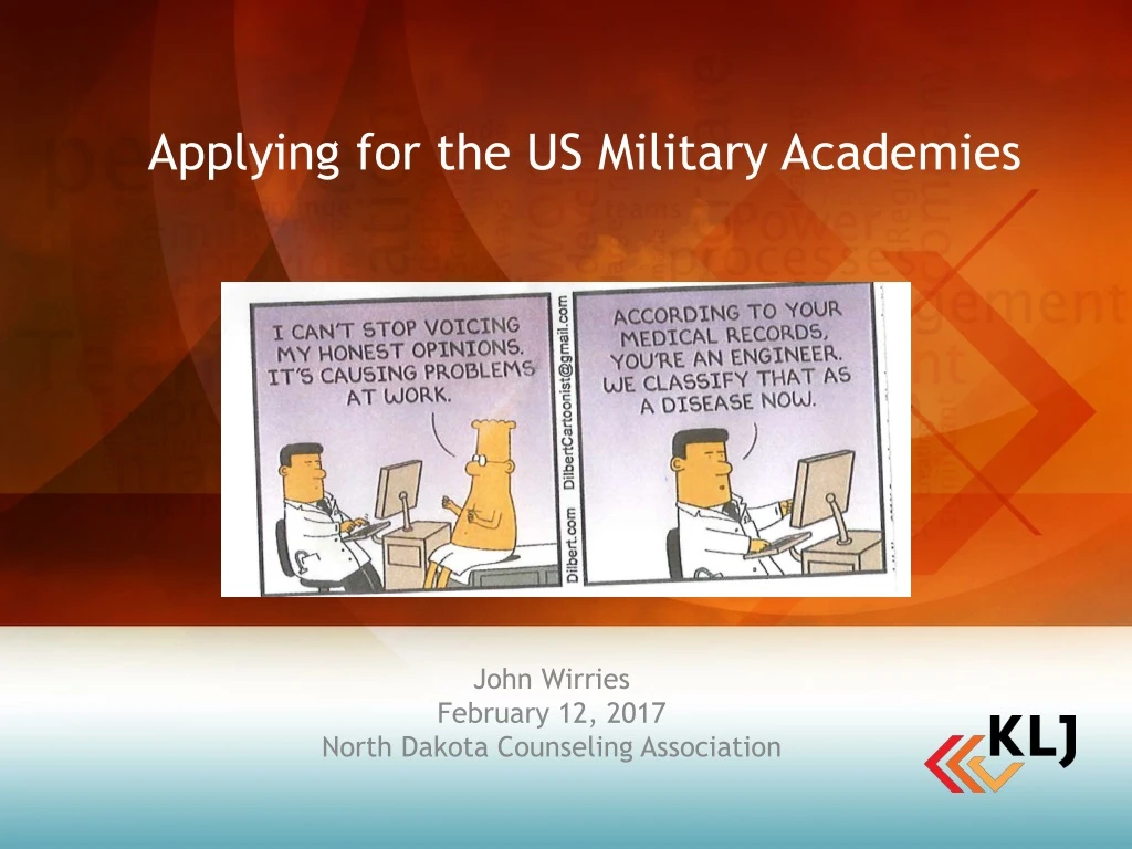 applying for the us military academies