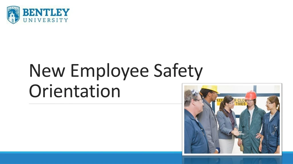 new employee safety orientation powerpoint presentation