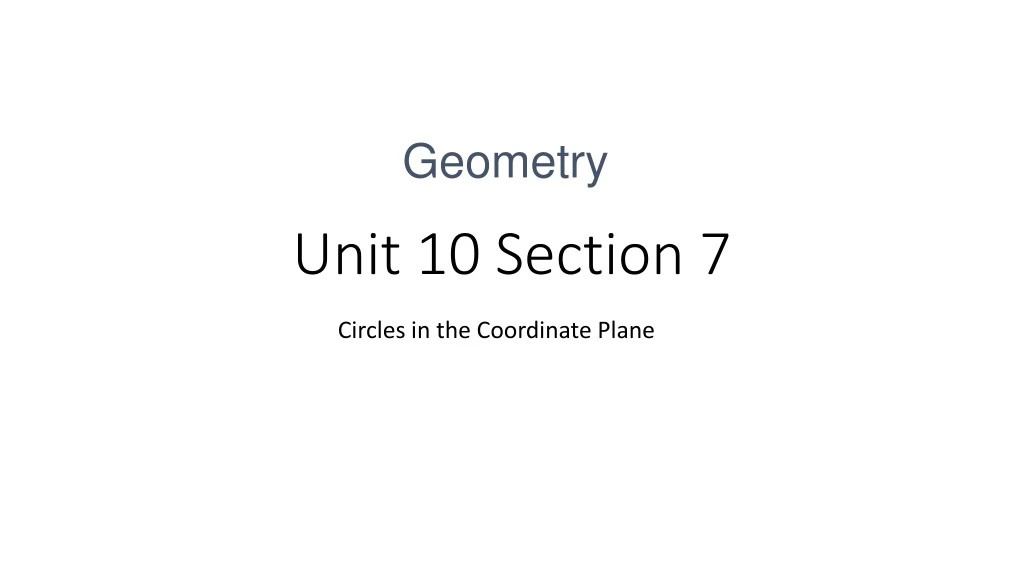 unit 10 section 7