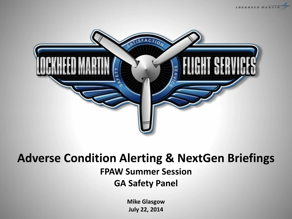 adverse condition alerting nextgen briefings fpaw