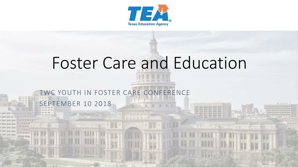 foster care and education