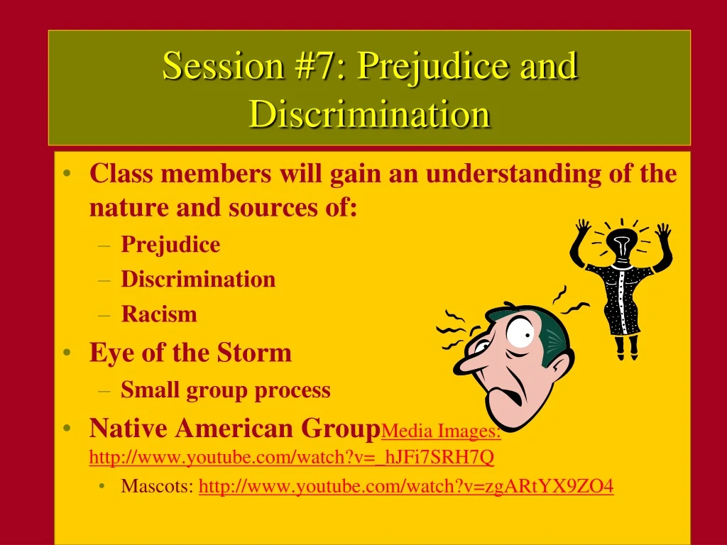 session 7 prejudice and discrimination