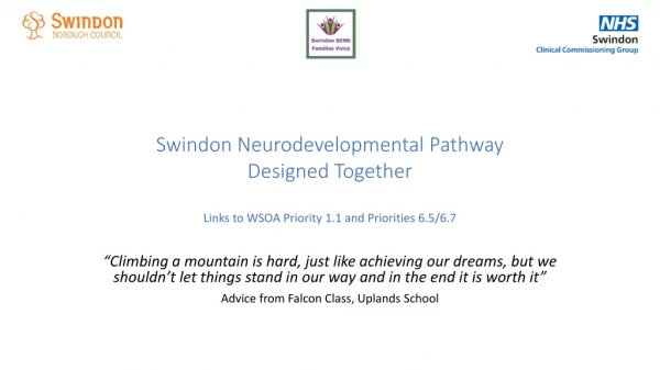 Swindon Neurodevelopmental Pathway