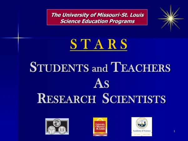 The University of Missouri-St. Louis Science Education Programs