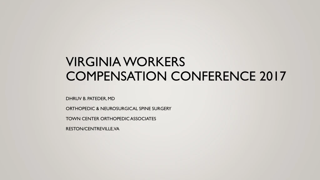 virginia workers compensation conference 2017