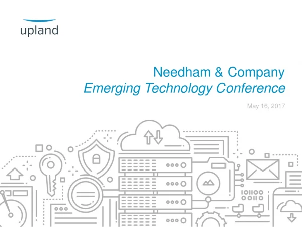 Needham &amp; Company Emerging Technology Conference