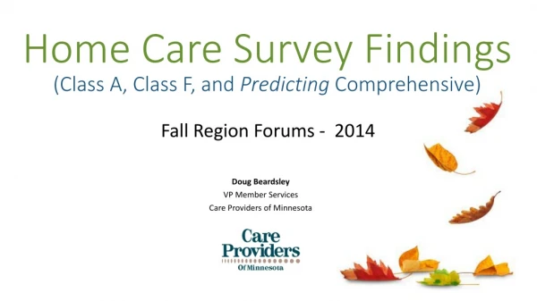 Fall Region Forums - 2014