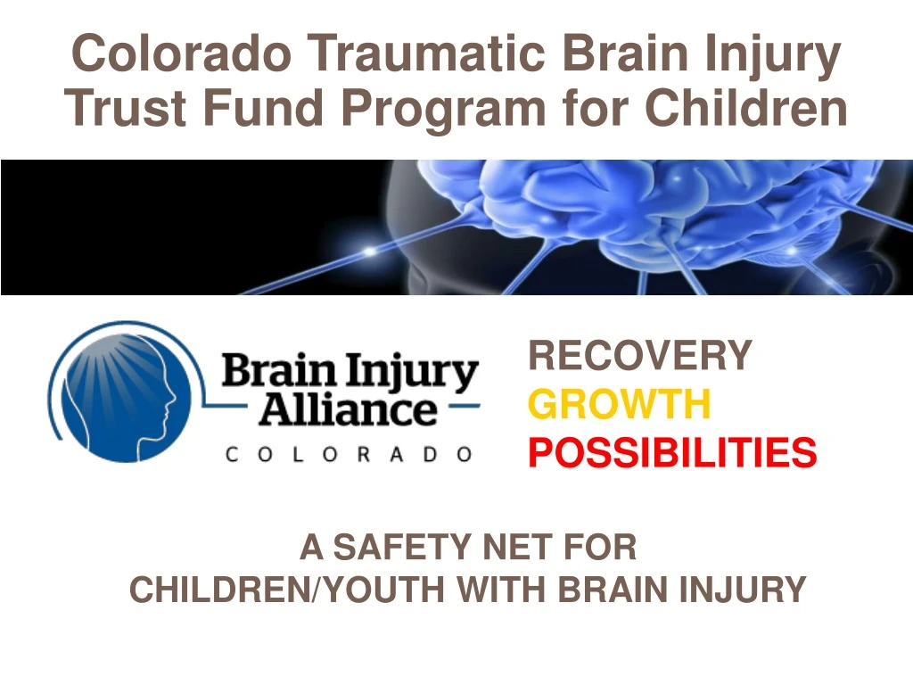 colorado traumatic brain injury trust fund