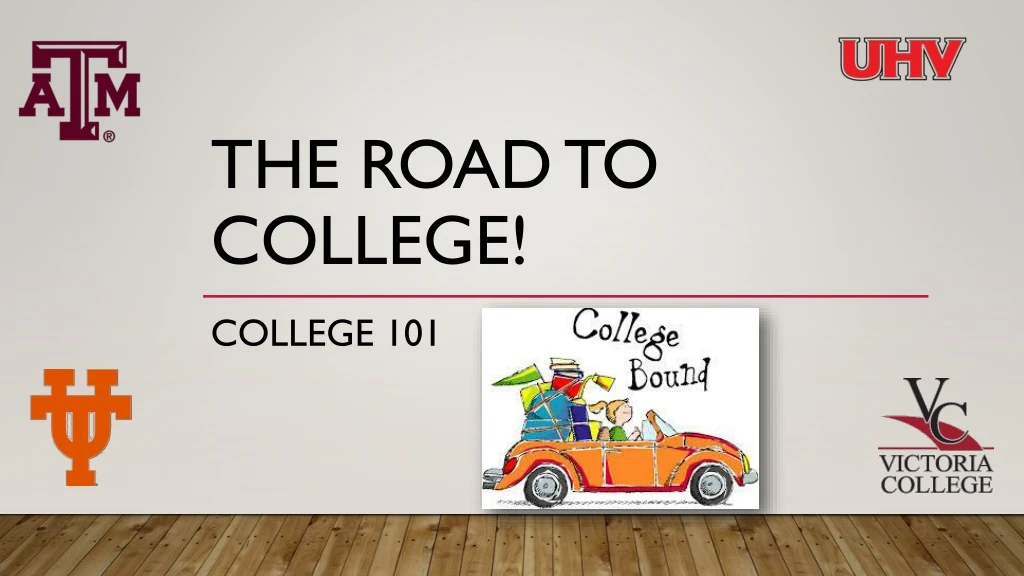the road to college