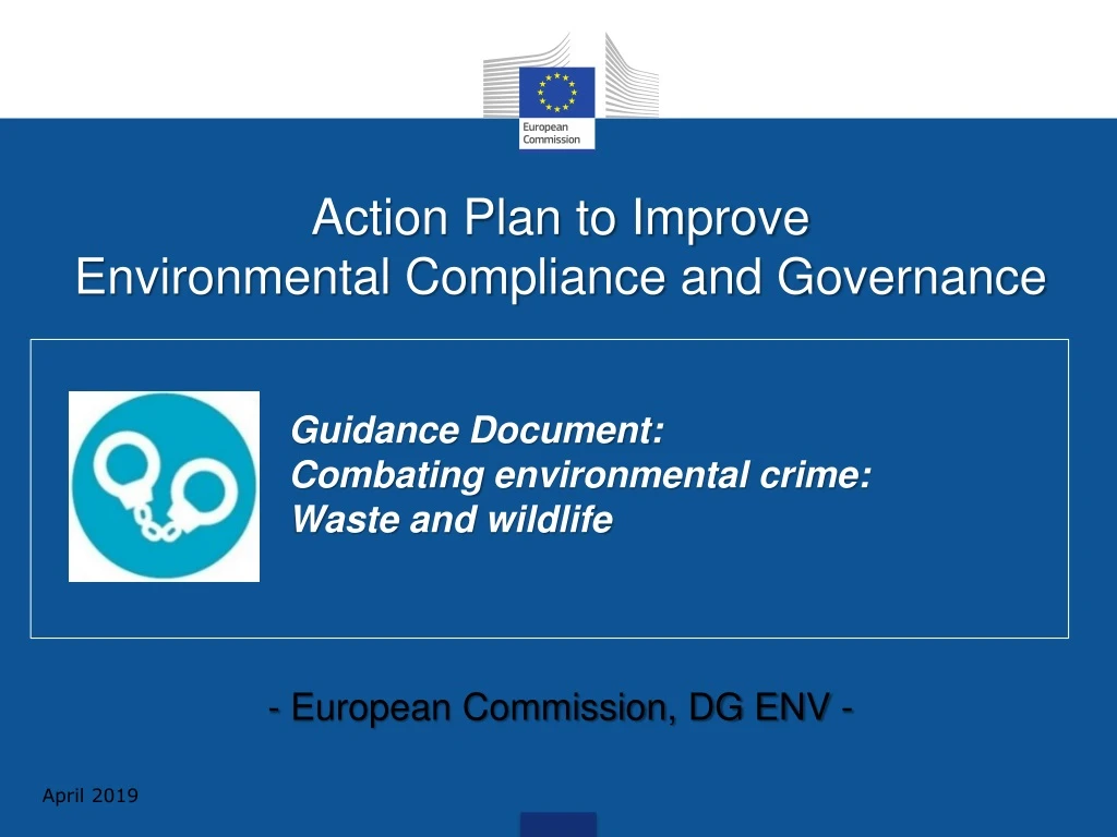 guidance document combating environmental crime waste and wildlife