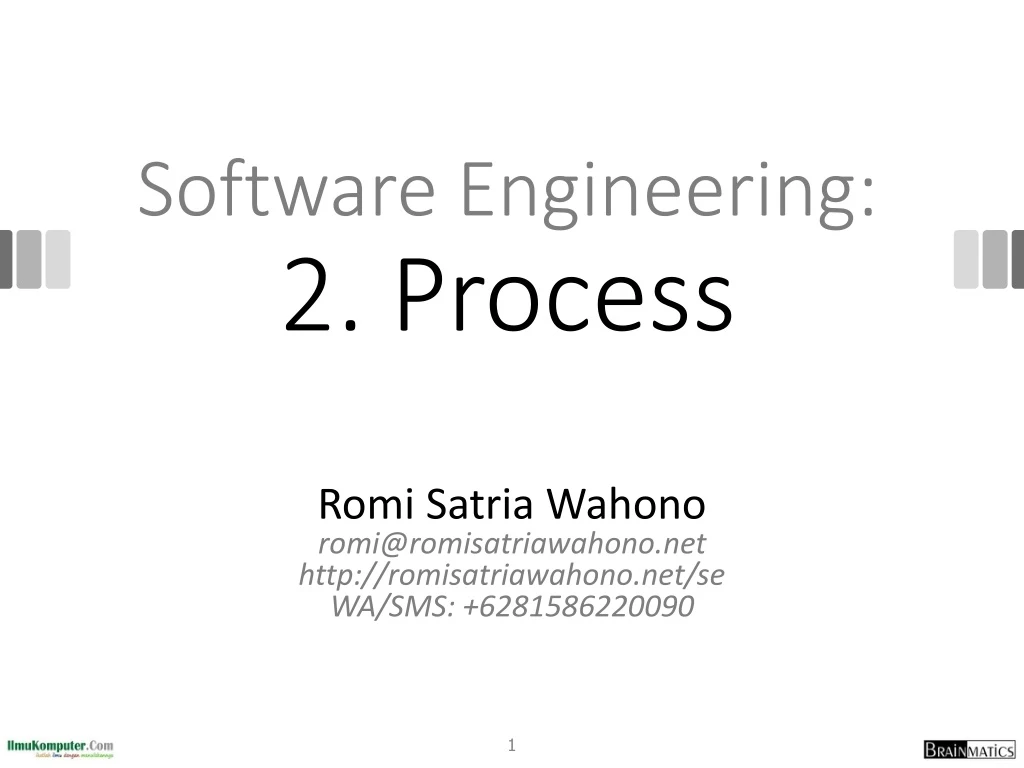 software engineering 2 process