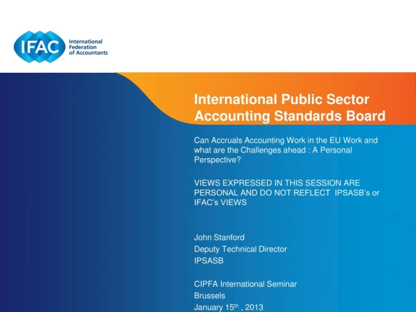 International Public Sector Accounting Standards Board