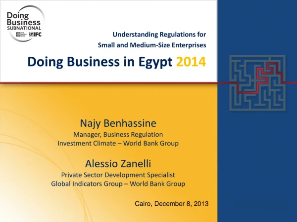 Doing Business in Egypt 2014