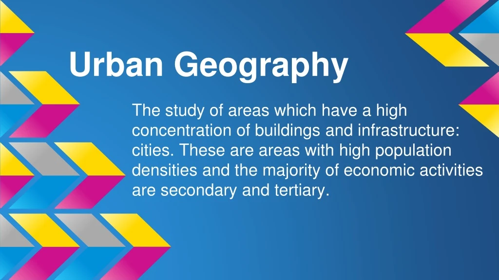 urban geography